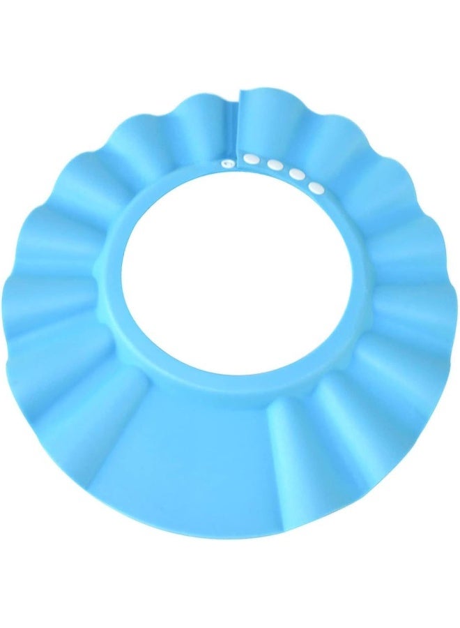 KOMIDK Baby shower cap soft adjustable baby bath head cap visor for washing hair shower bathing protection bath cap for toddler, baby, kids, children, assorted colors - Image 2